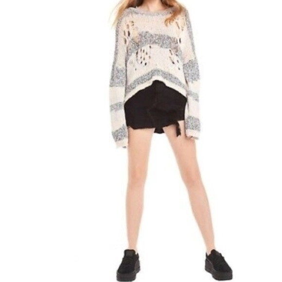 Wildfox Couture Deconstructed Haven Sweater S - Picture 3 of 12